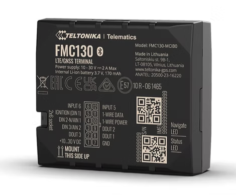 FMC130  4G M1 2G Advanced 4G LTE Cat 1 tracker with flexible input